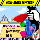 Mini Math Mystery Activity Kindergarten  - Counting objects to 10