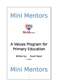 Preview of Mini Mentors
