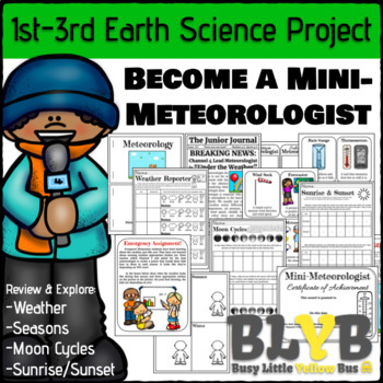 Preview of Mini Meteorologist Culminating Project