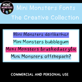 Mini Monsters Fonts - The Creative Collection