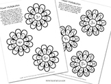 Small Multiplication Flowers 0 - 12 Waldorf Learning Math 