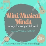 Mini Musical Minds: Early Childhood Development, Schedule 