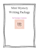 Mini Mystery Writing Package