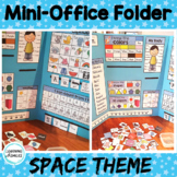 Mini Office Folder - Space Theme