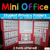 Mini Office, Personal Word Wall, Back to School