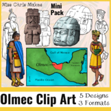 Mini Olmec Clip Art Pack for Commercial and Personal Use