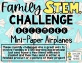 Mini Paper Airplanes - Family STEM Challenge