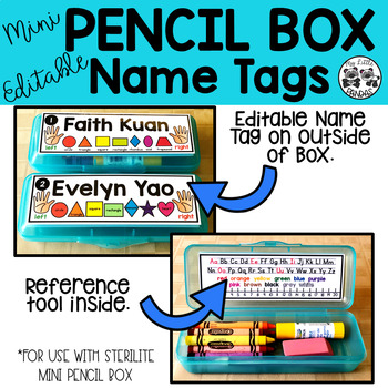 pencil box with name