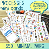Mini Phonological Processes Minimal Pairs Flash Cards for 