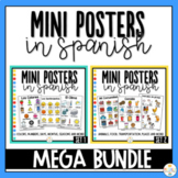 Mini Posters in Spanish Bundle - Mini Posters en Español