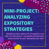 Mini-Project: Analyzing Expository Strategies