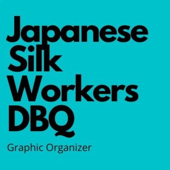 Preview of Mini Q - Industrial Revolution - Japanese Silk Workers DBQ Graphic Organizer