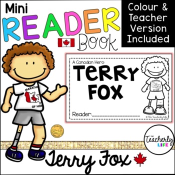 Preview of Mini Reader Book - Canadian Hero - Terry Fox