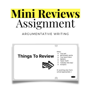 review writing assignment