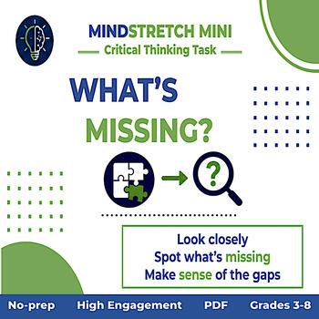 Preview of Mini Routine: What's missing? No-prep Creative Problem Solving Perspective Shift
