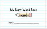 Mini Sight Word Practice Books - 2nd 50 sight words