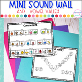 Mini Sound Wall and Vowel Valley - Writing Reference Folder