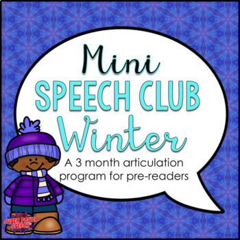 Preview of Mini Speech Club Winter