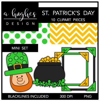 Preview of Mini St. Patrick's Day Clipart Set