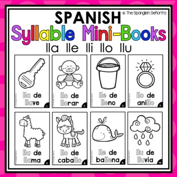 Mini-Syllable Easy Readers (la, le, li, lo, lu) by the Spanglish Senorita