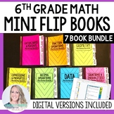 Mini Tabbed Flip Book Bundle for 6th Grade Math