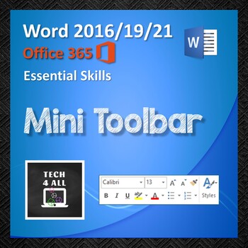 mini toolbar microsoft word