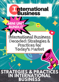Mini Unit Bundle! Strategies & Practices in International 