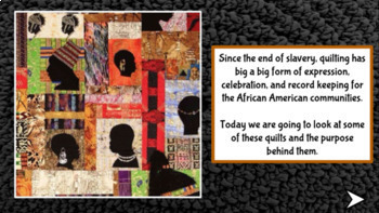 Preview of Mini Unit: History of Quilting in African Culture Before and After Slavery