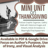 Mini Unit on Thanksgiving