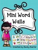 Mini Word Walls!