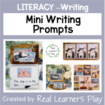 Preview of Mini Writing Prompts with REAL PHOTOGRAPHS