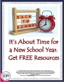 Mini eBook of FREE Resources Activities Lessons and Ideas 