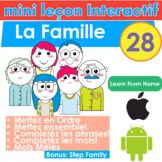 Mini leçon interactif - La Famille