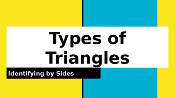 Mini-lesson: Types of Triangles (Day 1) by Mrs R 4th | TpT