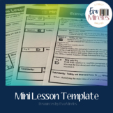 Mini lesson plan template