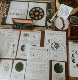 Mini moon phase study and journal pack - natural learning 