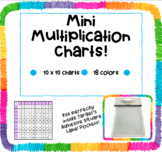 Mini multiplication tables - Target pocket squares!