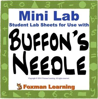 Preview of MiniLab Hands-on and Virtual with Buffon's Needle Probability Experiment and Pi