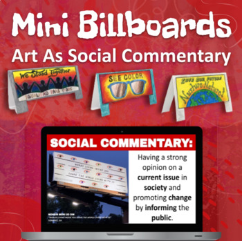 Preview of Miniature Billboards: Art As Social Commentary