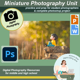 Miniature Photography Toy Unit, Miniature Book, Photo Assi