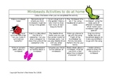 Minibeasts Home Learning Activity Grid - Editable