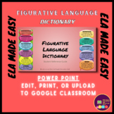 Minilesson- Figurative Language Dictionary - PPT