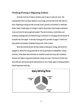 Preview of Minilessons for Writing Grades K-2
