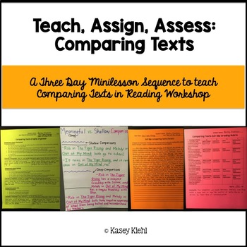 Preview of Minilessons to Teach Comparing Texts in Reading Workshop