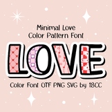 Minimal Love OTF PNG SVG