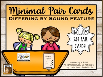 Preview of Minimal Pair Cards for Auditory Discrimination and Training