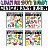 Clipart for Speech Therapy | Minimal Pairs Bundle