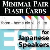 English Pronunciation Minimal Pair Flash Cards Japanese Sp