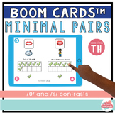 Minimal Pairs Boom Cards™ with Picture Cues--/s/ and Voice