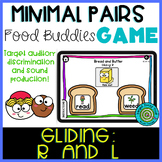 Minimal Pairs | Gliding R and L | Food Buddies Game | Digi